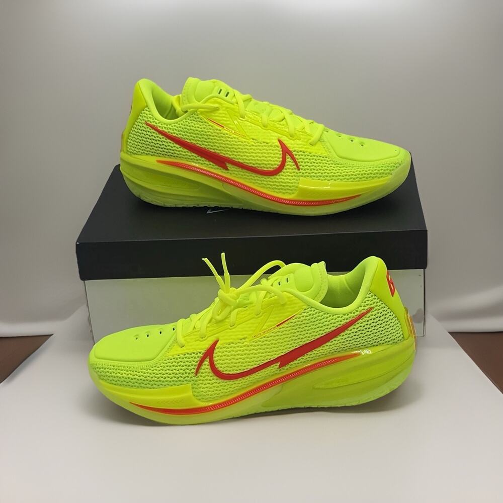 NIB Nike Air Zoom GT Cut EP 'EYBL - Volt Bright Crimson Size 10.5 Mens US